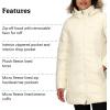 MARMOT womens Women’s Montreal Mid-thigh Length Down Puffer Jacket(Papyrus)