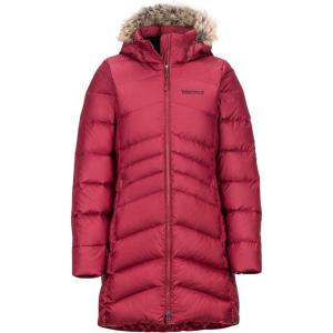 MARMOT womens Women’s Montreal Mid-thigh Length Down Puffer Jacket(Claret)