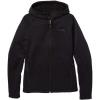 MARMOT Women’s Olden Polartec Fleece Hoody – Breathable Stretch Fabric, Zip-Up Fleece Jacket with Hood & Thumbholes(Black)