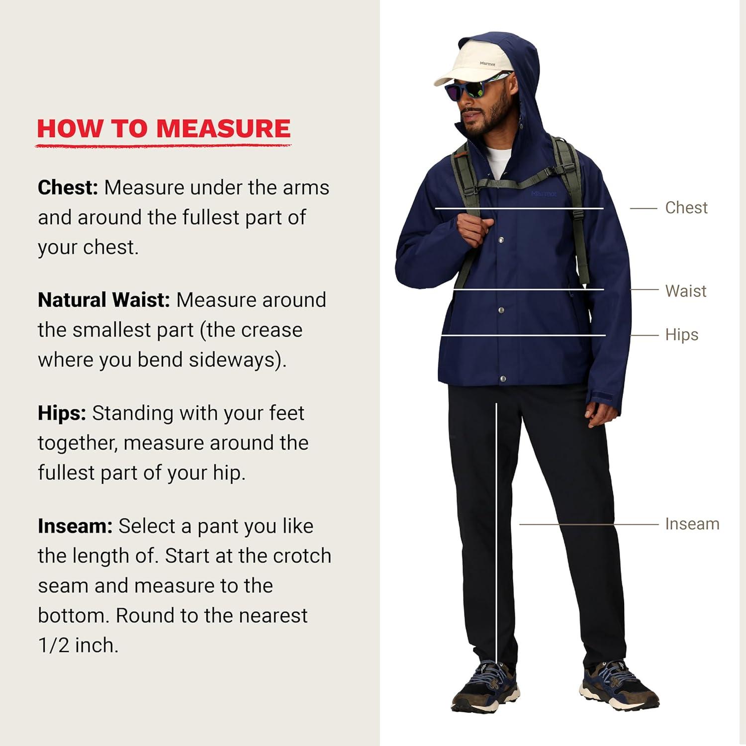 imageMARMOT Mens Cascade Durable amp Waterproof Rain JacketArctic Navy