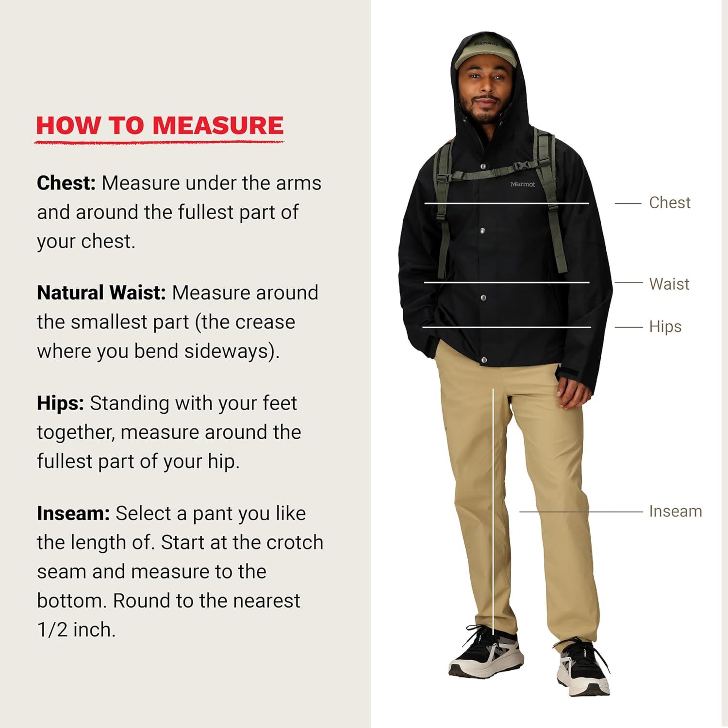 imageMARMOT Mens Cascade Durable amp Waterproof Rain JacketBlack