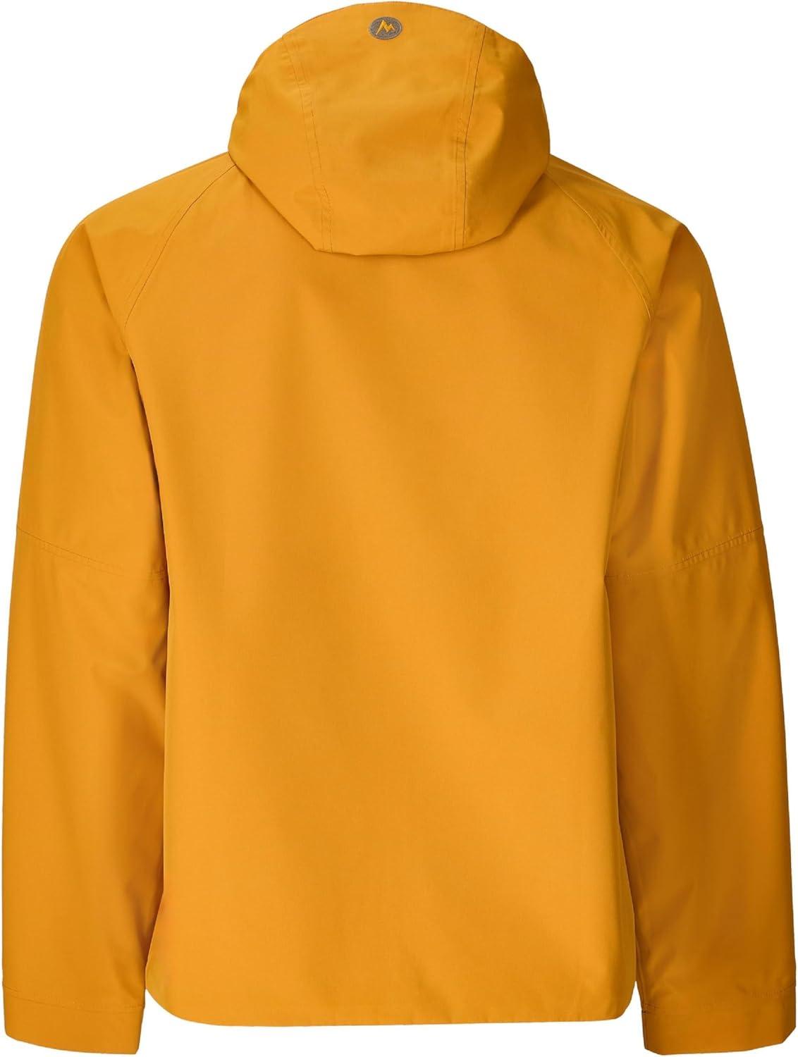 imageMARMOT Mens Cascade Durable amp Waterproof Rain JacketHoney Glaze