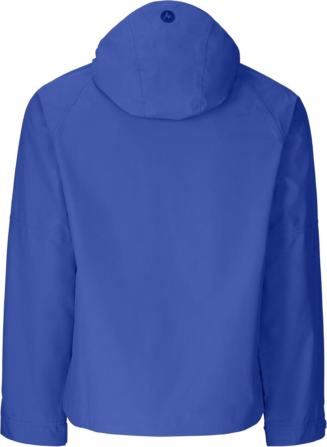 imageMARMOT Mens Cascade Durable amp Waterproof Rain JacketTrail Blue
