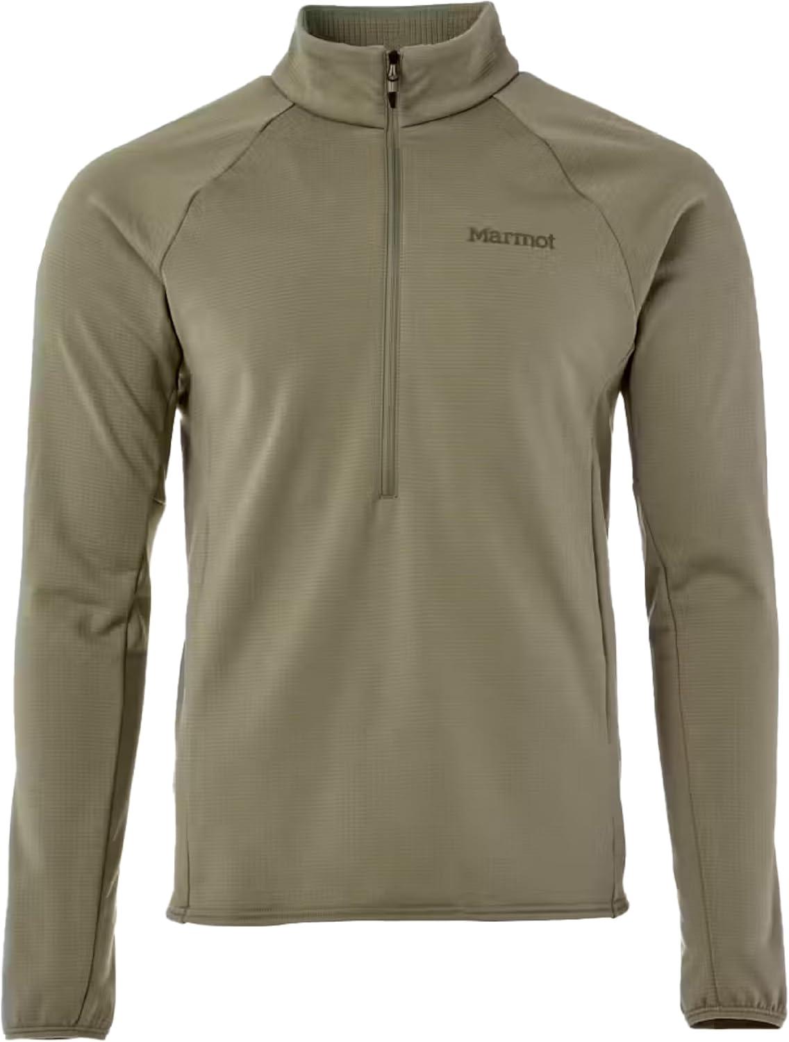 imageMARMOT mens Leconte Fleece 12 ZipVetiver