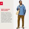 MARMOT Men’s Cascade Durable & Waterproof Rain Jacket(Rain Cloud/Thunderhead)