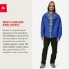 MARMOT Men’s Cascade Durable & Waterproof Rain Jacket(Trail Blue)