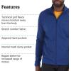 MARMOT Mens Leconte Fleece Jacket(Twilight Blue)