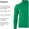 MARMOT mens Leconte Fleece 1/2 Zip(Clover)