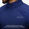 MARMOT mens Leconte Fleece 1/2 Zip(Twilight Blue)