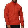 MARMOT mens Leconte Fleece 1/2 Zip(Sumac)