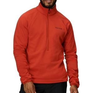 MARMOT mens Leconte Fleece 1/2 Zip(Sumac)