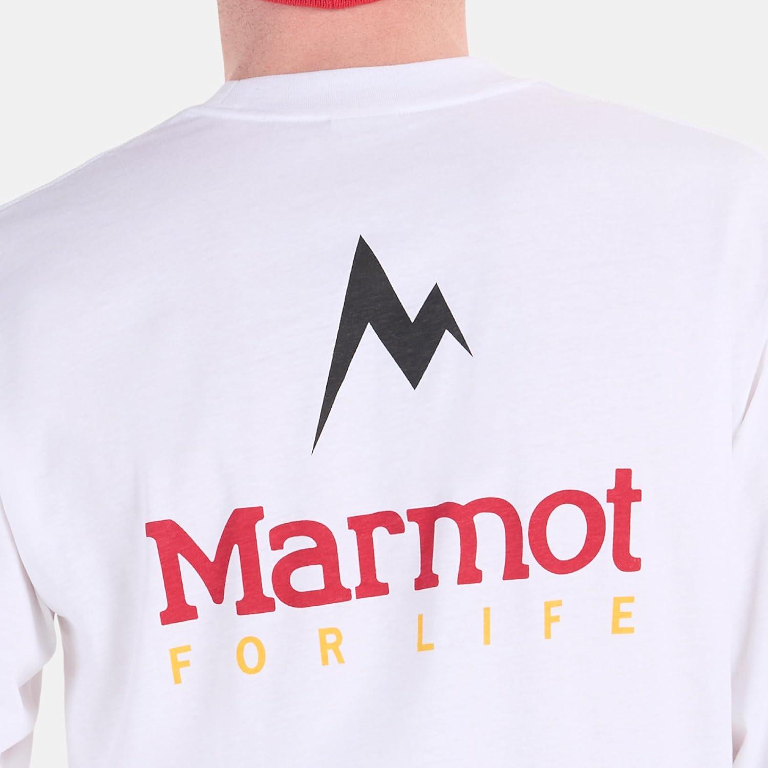 imageMARMOT Mens Life Tee LsWhite