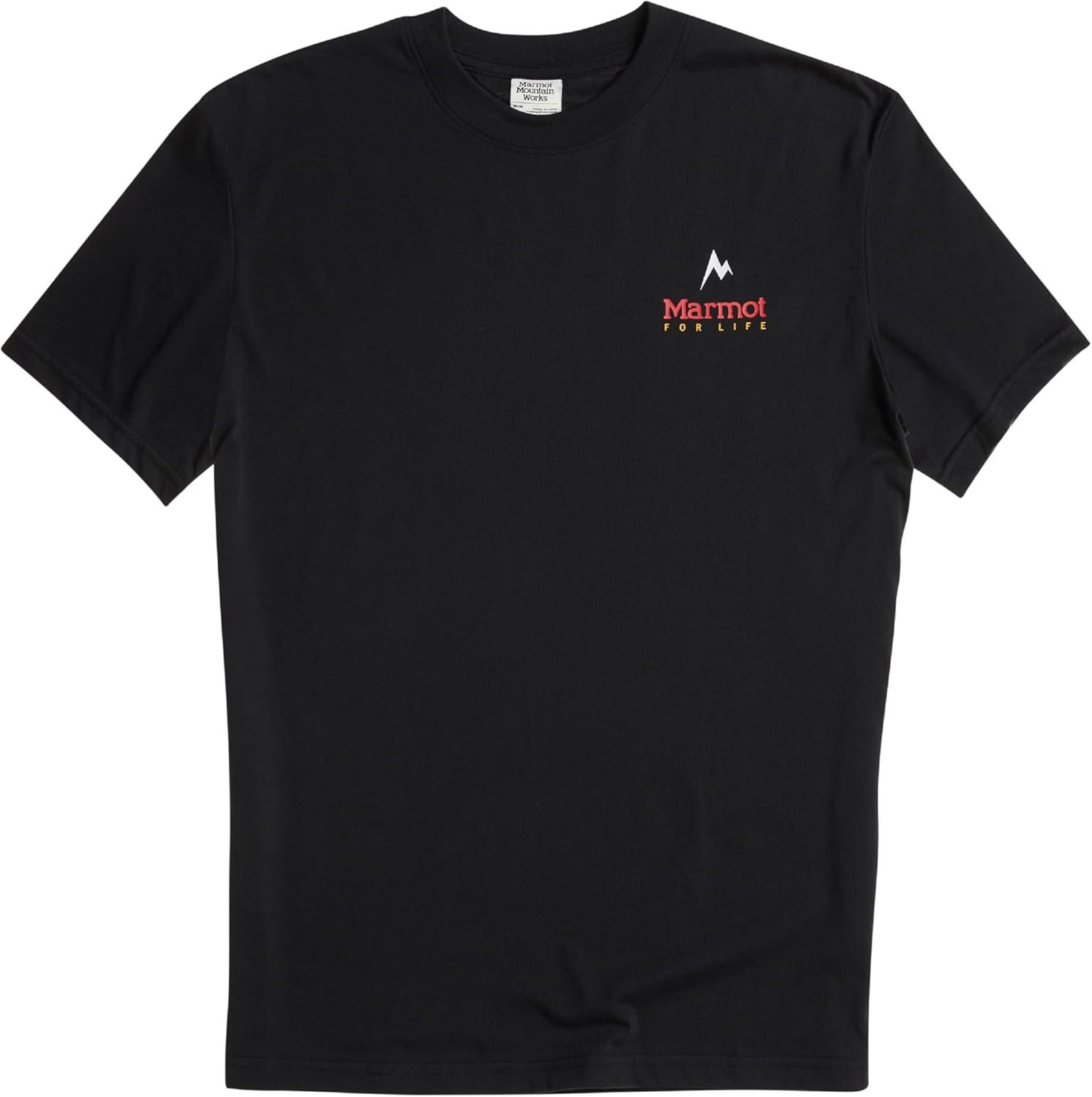 imageMarmot Mens Marmot for Life Tee SsBlack
