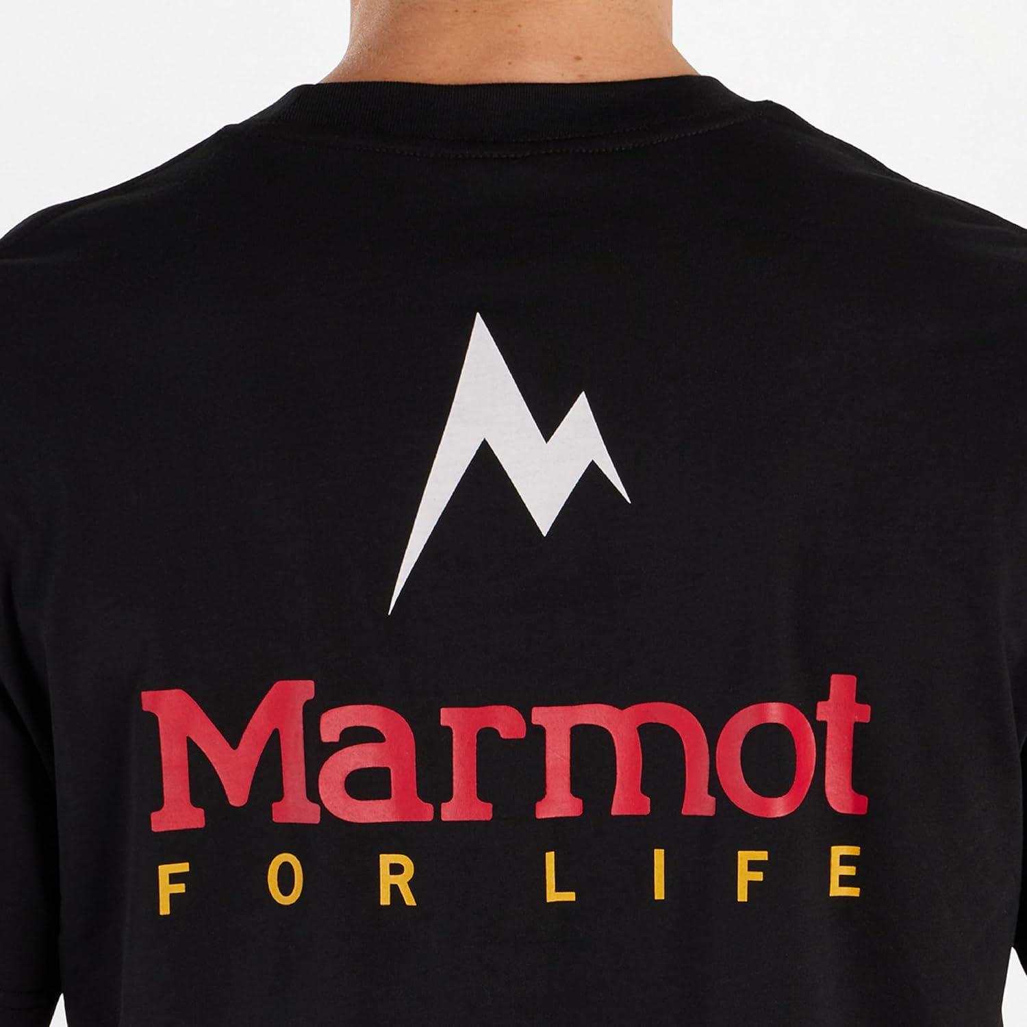 imageMarmot Mens Marmot for Life Tee SsBlack