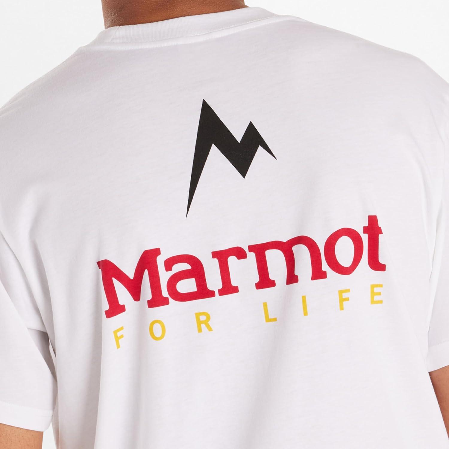 imageMarmot Mens Marmot for Life Tee SsWhite