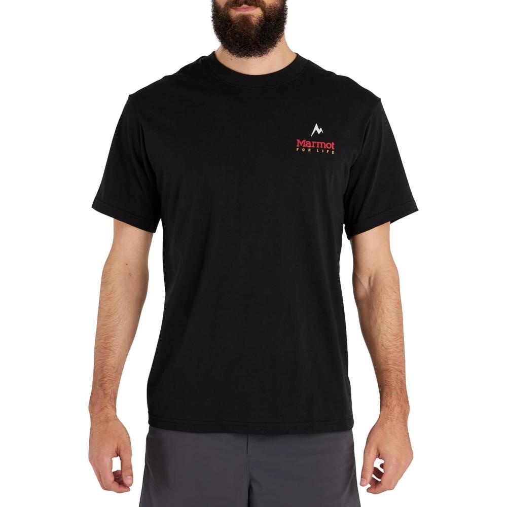 imageMarmot Mens Marmot for Life Tee SsBlack