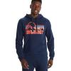 MARMOT Men’s Coastal Hoody – Hooded Sweatshirt with Screen Printed Graphic, Jersey Lined Hood and Kangaroo Pocket(Arctic Navy)