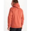 MARMOT Men’s Coastal Hoody – Hooded Sweatshirt with Screen Printed Graphic, Jersey Lined Hood and Kangaroo Pocket(Picante Heather)