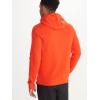MARMOT Men’s Coastal Hoody – Hooded Sweatshirt with Screen Printed Graphic, Jersey Lined Hood and Kangaroo Pocket(Red Sun)
