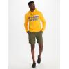 MARMOT Men’s Coastal Hoody – Hooded Sweatshirt with Screen Printed Graphic, Jersey Lined Hood and Kangaroo Pocket(Solar)