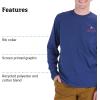 MARMOT Men’s Life Tee Ls(Twilight Blue)