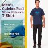 Marmot Men’s Logo T-Shirts – Printed Graphic on Cotton Tee(Culebra Peak Arctic Navy)