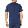 Marmot Men’s Logo T-Shirts – Printed Graphic on Cotton Tee(Culebra Peak Arctic Navy)