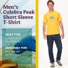 Marmot Men’s Logo T-Shirts – Printed Graphic on Cotton Tee(Culebra Peak Solar)