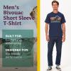 Marmot Mens Marmot Logo T-Shirts(Bivouac Arctic Navy)