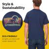 Marmot Mens Marmot Logo T-Shirts(Bivouac Arctic Navy Blue)