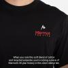 Marmot Mens Marmot for Life Tee Ss(Black)