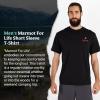 Marmot Mens Marmot for Life Tee Ss(Black)