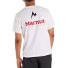 Marmot Mens Marmot for Life Tee Ss(White)