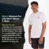 Marmot Mens Marmot for Life Tee Ss(White)