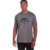Marmot Men’s Logo T-Shirts – Printed Graphic on Cotton Tee(Culebra Peak Charcoal)