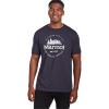 Marmot Men’s Logo T-Shirts – Printed Graphic on Cotton Tee(Culebra Peak Pacific)