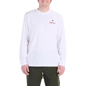 MARMOT Men’s Life Tee Ls(White)