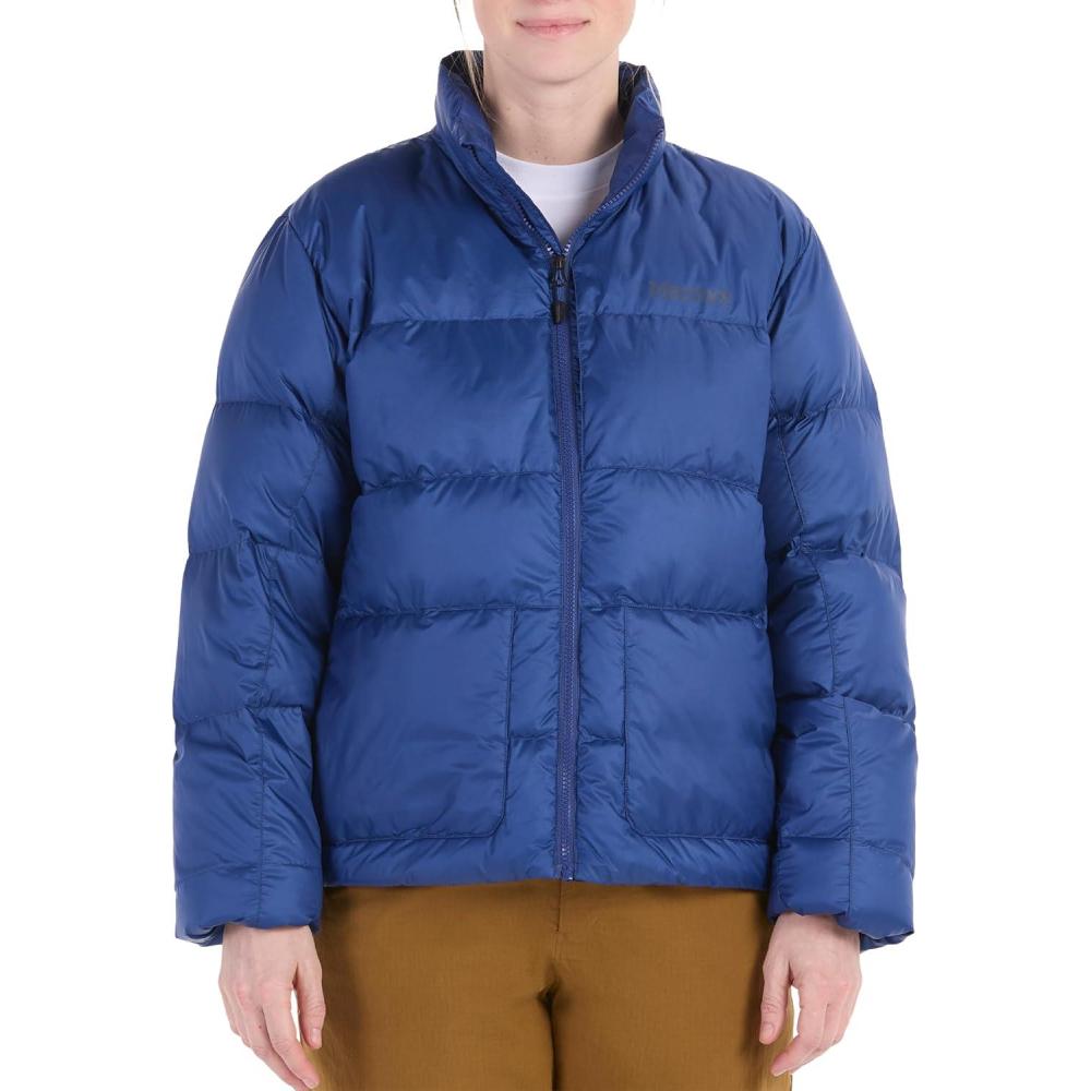 imageMARMOT womens Womens Guides Down JacketTwilight Blue