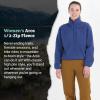 MARMOT womens Aros Fleece 1/2 Zip(Twilight Blue)