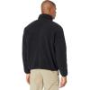 MARMOT Men’s Aros 1/2 Zip Jacket – Sherpa Fleece with Retro Style(Black)