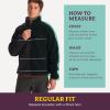MARMOT Men’s Aros 1/2 Zip Jacket – Sherpa Fleece with Retro Style(Light Oak/Hazel)