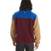 MARMOT Men’s Aros Full-Zip Jacket – Sherpa Fleece with Retro Style(Dark Azure/Port Royal)