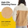 MARMOT Men’s Aros Full-Zip Jacket – Sherpa Fleece with Retro Style(Shetland/Sandbar)