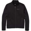 MARMOT Men’s Olden Polartec Power Stretch Jacket – Breathable Fleece Midlayer with Thumbholes(Black)