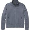 MARMOT Men’s Olden Polartec Power Stretch Jacket – Breathable Fleece Midlayer with Thumbholes(Steel Onyx)