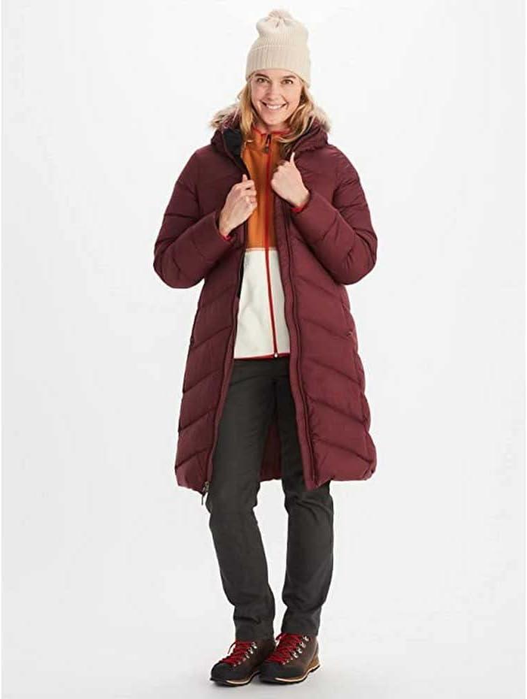 imageMARMOT Womens Montreal Midthigh Length Down Puffer JacketBerry Wine