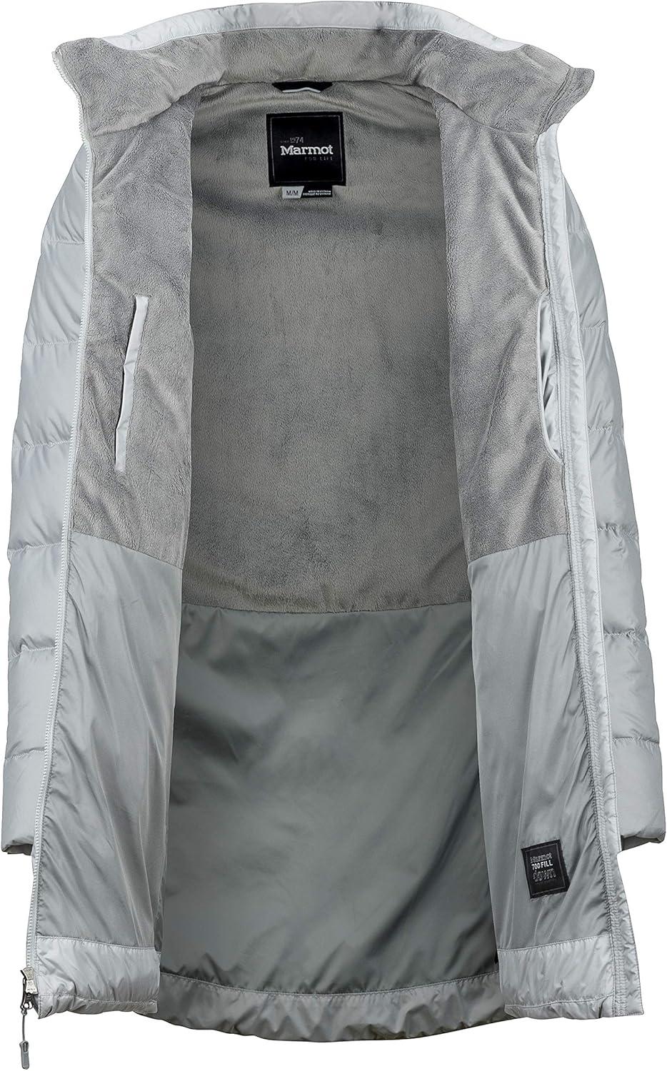 imageMARMOT Womens Montreal Midthigh Length Down Puffer JacketBright Steel