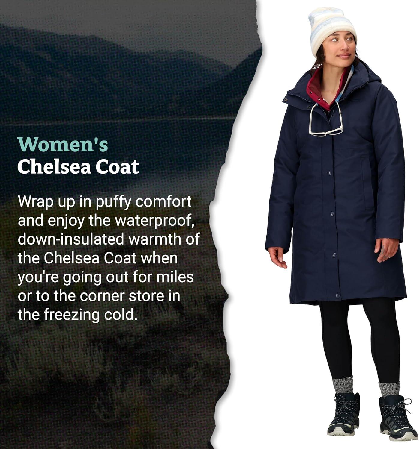imageMARMOT womens Chelsea 700 Down Fill Coat With HoodArctic Navy Latest Collection