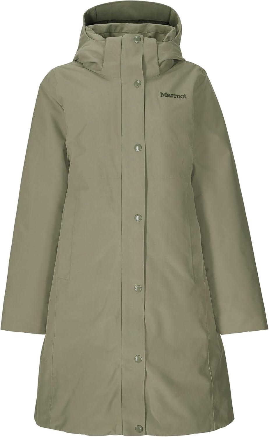 imageMARMOT womens Chelsea 700 Down Fill Coat With HoodOlive Grove Latest Collection