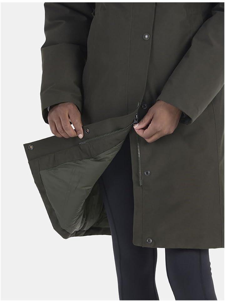 imageMARMOT womens Chelsea 700 Down Fill Coat With HoodRosin Green Latest Collection